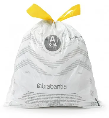 Obrázok produktu pre Brabantia A, 3 L, Plast, 290 mm, 270 mm, 20 kusov