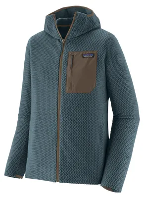 Immagine prodotto di Patagonia Ms R1 Air, felpa con cappuccio e zip intera, colore Summit Blue, taglia M