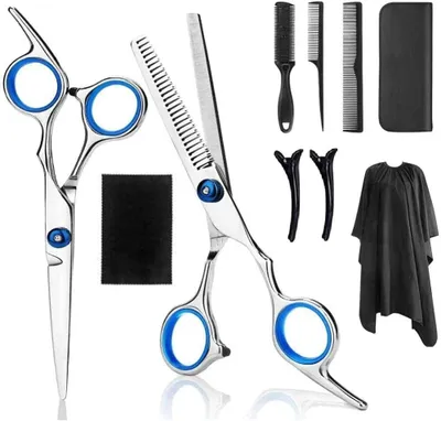 Produktbild von Friseurschere Professionelle Friseurschere Stahlhaar Friseurscheren-Set Schere Haarschere Salon 6 Zoll