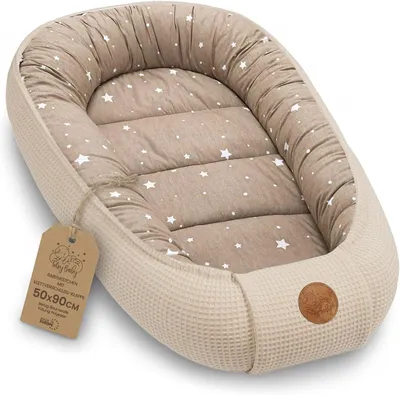 Productafbeelding van Pasgeborene 50x90cm - Babynest behaaglijk Katoen & Wafel