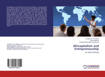 Produktbild von Africapitalism and Entrepreneurship
