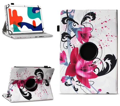 Produktbild von Tablet Tasche für Tabwee Tablet T90 / W90 Hülle Schutzhülle Schutz Drehbar CaseFarben:Motiv 7