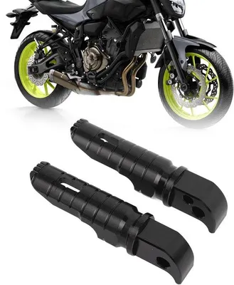 Productafbeelding van Achterpassagiersupport voor motorfiets - Opvouwbaar - Aluminium - Corrosiebestendig - Geschikt voor YZF R7/MT-07/MT-09/Tracer 9 GT 2021-2024 - Stijlvol