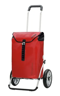 Image de Andersen SHOPPER MANUFAKTUR chariot de courses Royal Shopper Ortlieb 49L Red rouge