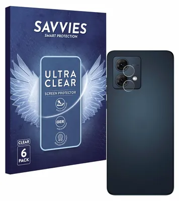 Produktbild von 6x Für Motorola Moto G84 (NUR Kameraschutz) Schutzfolie Savvies Displayschutz Display Schutz Folie Klar Transparent