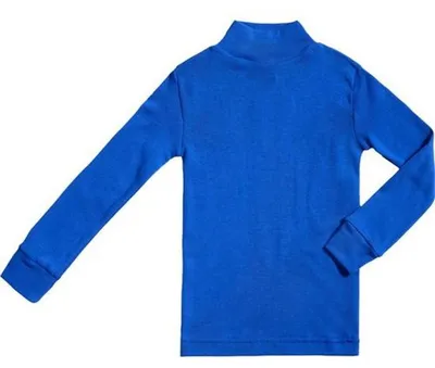 Immagine prodotto di BABIDU, maglietta intima per bambini unisex, con colletto a mezza altezza, modello "semi-musketeer", articolo NOU-R