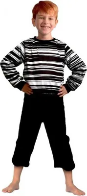 Produktbild von Halloween Gothic Brother Kostüm 120/130 cm