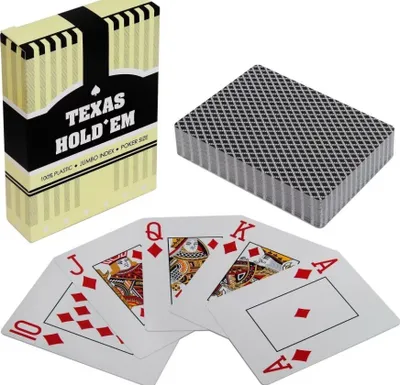 Produktbild von Pegasi Pokerkarten Plastik - Pokerkarten Blau - Pokerkarten Set - 100% Plastik Pokerkarten - Pokerkarten Wasserdicht - Knitterfreie Spielkarten