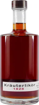 Produktbild von Hartingold Kräuterlikör 1828 mit Geschenk-Holzkiste