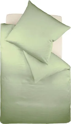 Produktbild von fleuresse Satin Bettwäsche Colours 200x200 cm + 2 Stk. 80x80 cm Jade