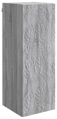Image de Armoire murale vidaXL Gris Sonoma 33 x 34,5 x 90 cm en aggloméré