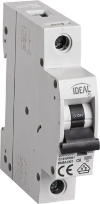 Obrázok produktu pre Istič Kanlux KMB6-C6/1 1P, C, 6 A, 6 kA