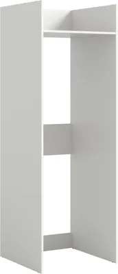 Produktbild von Free Waschmaschinenschrank 1 Klappentür, 1 Regal Weiß.