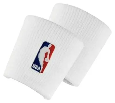 Image de Poignets éponges Nike NBA Blanc