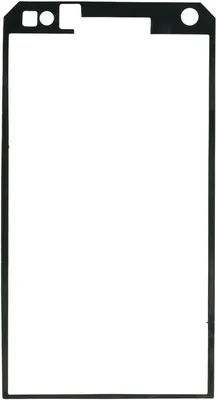 Produktbild von Klebefolie Display für Sony Xperia S (LT26i) Klebepad Kleberahmen Klebestreifen, Display Rahmen Kleber