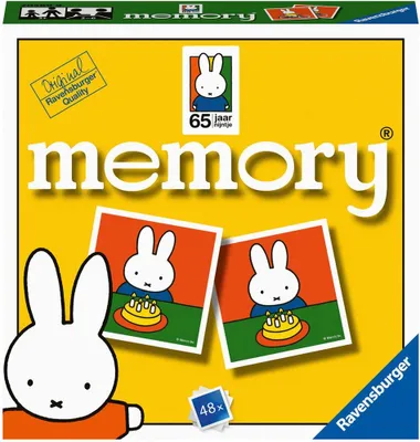 Immagine prodotto di Ravensburger Gioco di memoria 65 anni Nijntje Mini Gioco di carte Gioco educativo