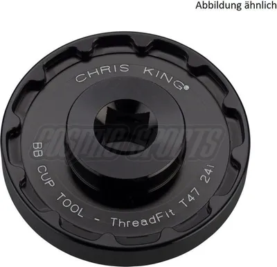 Image de Chris King 30/t47 Tbb006 outil de pédalier noir noir One Size