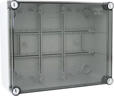 Obrázok produktu pre Rozbočovacia skrinka 240x190x90 mm povrchová montáž Rozbočovacia skrinka hermetická priemyselná skriňa 010.A.PK.VO M-L 0005