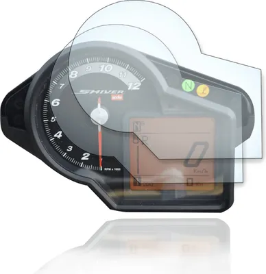 Produktbild von Aprilia Shiver 750 Tachoschutzfolie Displayschutzfolie 1x Ultra Clear / 1x Anti Glare