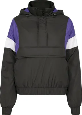 Produktbild von Urban Classics Ladies - Padded PULL OVER Jacke schwarz - S