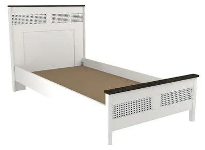 Produktbild von Jugendzimmer Set stilvoll Beige/Weiß 7tlg Schlafzimmer Kinderzimmer Komplett