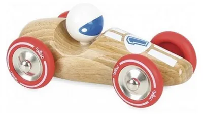 Produktbild von Vilac Spielzeugauto GM-Rennwagen aus Naturholz