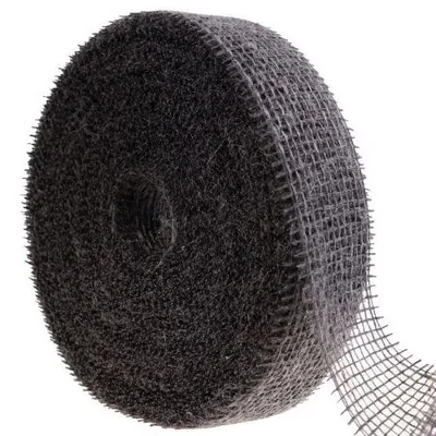 Produktbild von Juteband Netzband Dekoband Jute Taupe 5cm 40m für DIY, Landhaus-Deko, Boho Chic