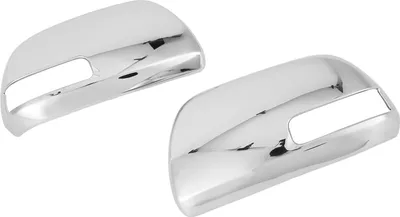 Image de Pair Electroplating Mirror Cover Rearview Mirror Cap Replacement for ESTIMA ACR50 NOAH VOXY ALPHARD VELLFIRE