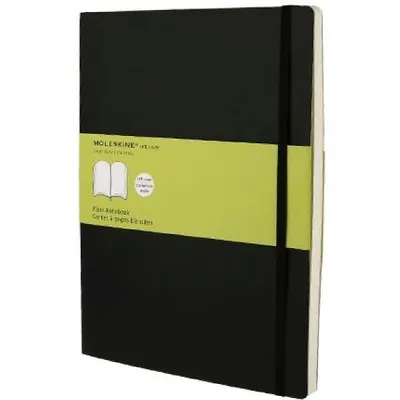 Image de MOLESKINE 707261 Notizbuch A4 blanko schw. SC