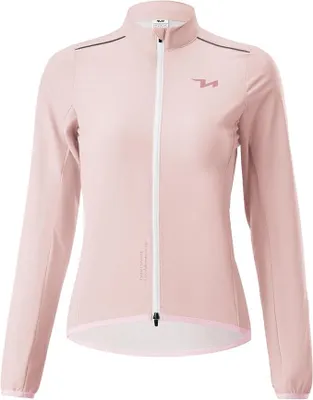 Produktbild von ROCKBROS TVI Fahrradjacke Damen Atmungsaktiv Leicht Fahrrad Jacke,Windbreaker Frauen Radjacke für Laufen Pendeln Laufen Wandern Outdoorsport, Rosa XS