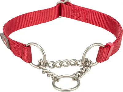 Image de Trixie Chien à collier Premium Demi -Flip -Col rouge