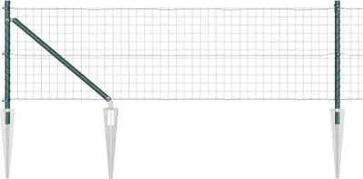 Immagine prodotto di vidaXL Recinzione in filo saldato con punte 50 x 0,4 m (L x A)