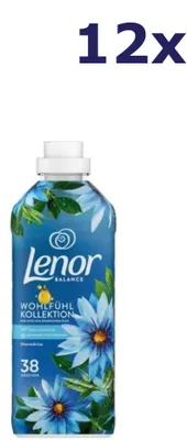 Produktbild von 12x Lenor Weichspüler Meeresbrise 950 ml 38 Stück