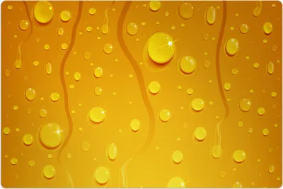 Produktbild von Küchenmatte 150x225 cm Vinylmatte Bodenmatte Dekoration - Wassertropfen auf Bier