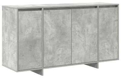 Produktbild von Sideboard Beton Grau 135 x 41 x 75 cm Holzwerkstoff