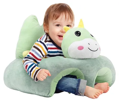 Produktbild von Babystuhl für Kleinkinder - Sicherheitsstuhl - 55 x 55 cm - Plüschstuhl