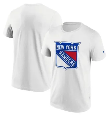 Produktbild von Pánské tričko New York Rangers NHL Mid Essentials Crest T-Shirt Fanatics - NHL New York Rangers Primary Logo Graphic T-Shirt : Weiß S Farbe: Weiß Größe: S