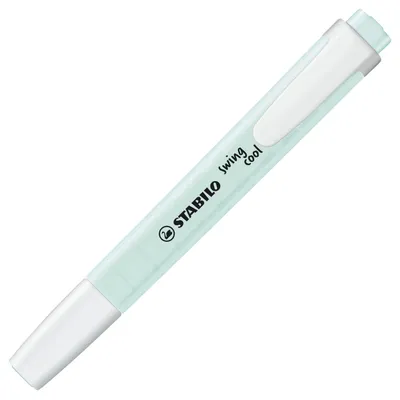 Obrázok produktu pre Zvýrazňovač - STABILO swing cool Pastel Edition - jednoduchá ceruzka - jemná tyrkysová