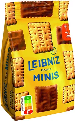 Produktbild von Bahlsen Leibniz Minis Butterkekse mit Schokolade überzogen 125g