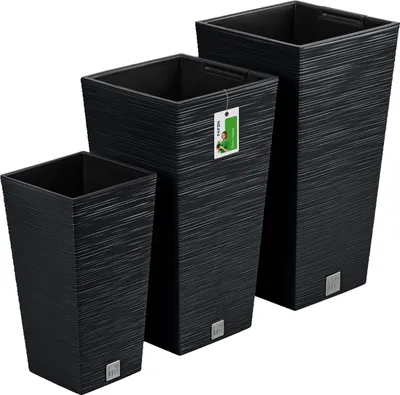 Obrázok produktu pre Kvetináč FURU Square Balcony Box Kvetináč antracit