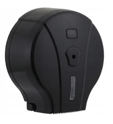 Image de Distributeur de papier Papier toilette Distributeur de papier toilette WC Dérouleur Noir