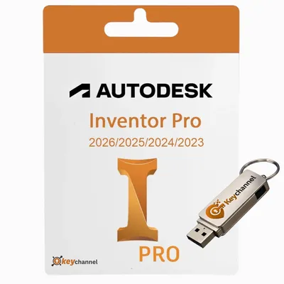 Produktbild von Inventor Professional 2026/2025/2024/2023 | Windows | Redeem Key + USB-Stick
