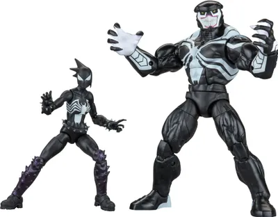 Zdjęcie produktu dla Venom: Space Knight Marvel Legends Actionfiguren 2er-Pack Marvel's Mania & Venom Space Knight 15 cm