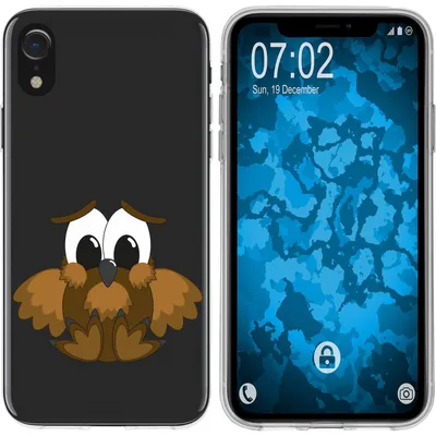 Produktbild von PhoneNatic Case kompatibel mit Apple iPhone Xr Silikon-Hülle Cutiemals M9
