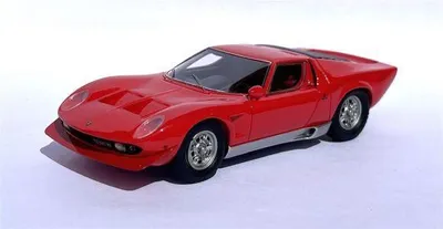 Immagine prodotto di Matrix 1:43 Lamborghini Miura P400S Millechiodi red 1969