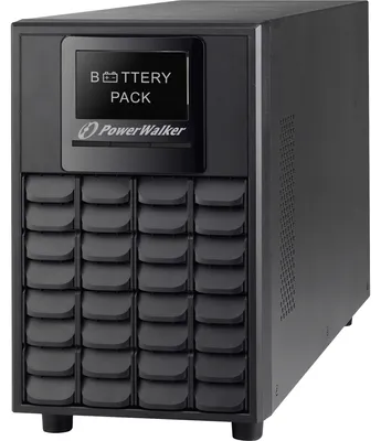 Produktbild von PowerWalker 10120511, 12 V, Schwarz, 9 Ah, VFI 2000/3000 LCD