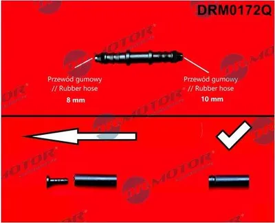 Obrázok produktu pre Rýchlospojka Priama Pre Hadice 8/10 Mm