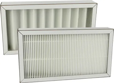 Produktbild von vhbw Filterset kompatibel mit Pluggit Avent P190 Lüftungsgerät - Luftfilter G4 / F7 (2 Stück), Weiß