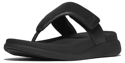 Image de FitFlop F-Mode Go Adjustable Flatform Sandals Teenslippers - Zwart - Maat 43