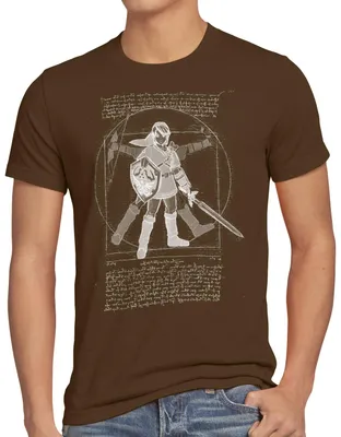 Produktbild von style3 Vitruvianischer Link Herren T-Shirt snes legend